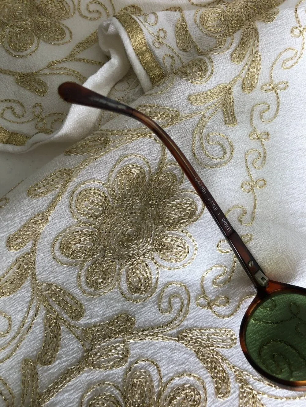 Vintage Ray-Ban Sunglasses Gatsby Style 1, W0931 Tortoise with Green Lenses